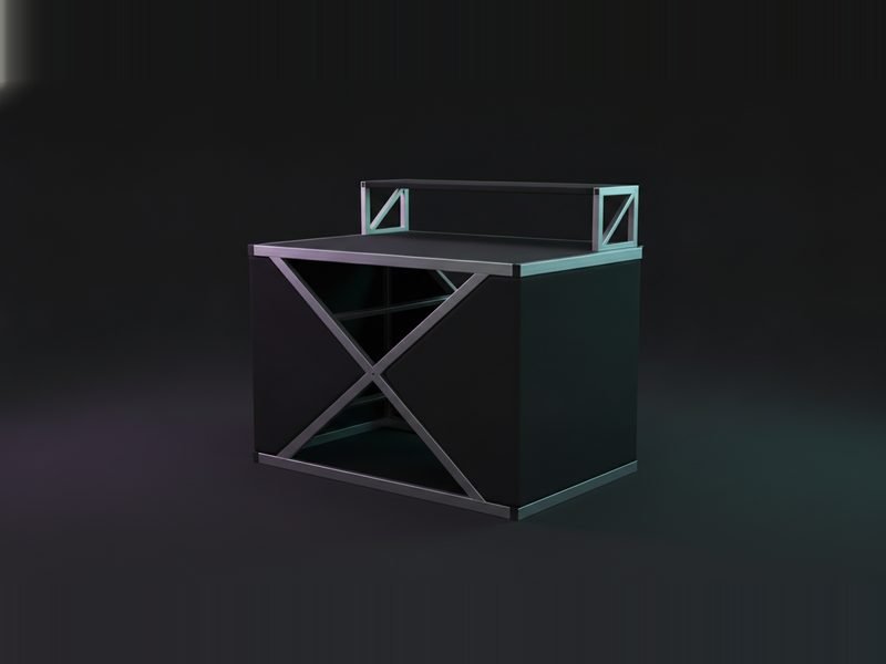 Mobile DJ Stand