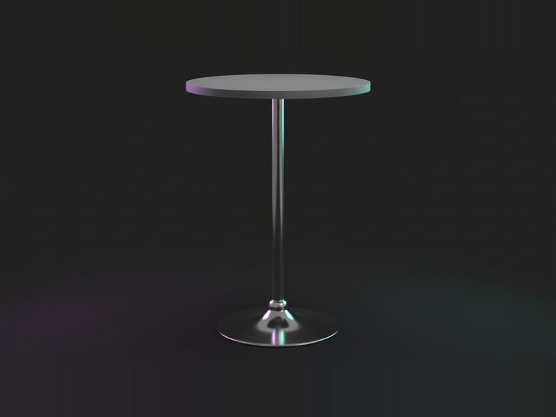 Stehtisch "Grau" 80cm