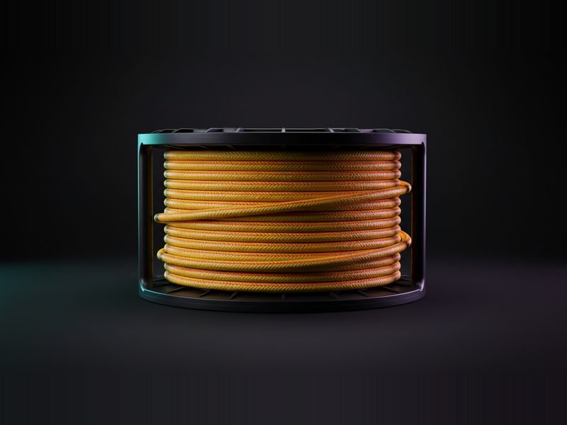 Glasfaser Trommel 100 Meter